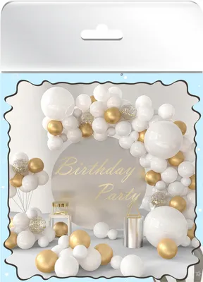 Produktbild von Ballongirlande, dekorativer Vorhang für Hochzeiten und Geburtstage, Ballonset