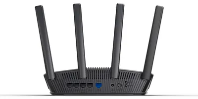 Produktbild von ASUS RT-BE59 BE5000, Wi-Fi 7 (802.11be), Dual-Band (2,4 GHz/5 GHz), Ethernet/LAN, Schwarz, Tabletop-Router