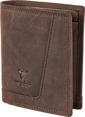 Produktbild von MATADOR Leder Herren Geldbörse LUGO Portemonnaie RFID Braun Dunkel