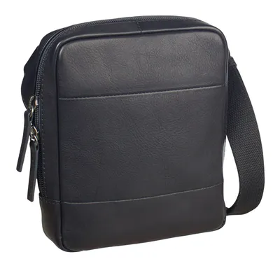 Produktbild von LEONHARD HEYDEN Leder Umhängetasche Hamburg Crossbody Bag Black schwarz