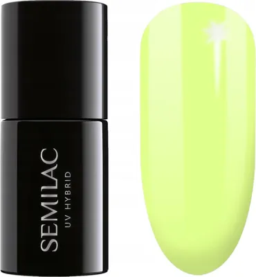 Immagine prodotto di Smalto ibrido UV Semilac 604 Luminous Lemon 7ml