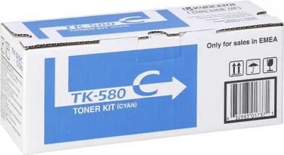 Immagine prodotto di Kyocera TK 580C - Ciano - originale - cartuccia toner - per ECOSYS P6021cdn, P6021cdn/KL3; FS-C5150DN, C5150DN/KL3