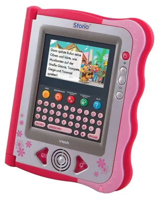 Produktbild von VTech Storio 80-115654, SD, SDHC, 16 GB, 88.9 mm (3.5 "), LCD, Dachschiefer, Pink