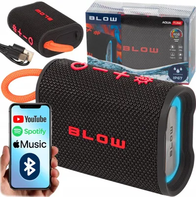 Zdjęcie produktu dla Bluetooth Lautsprecher Blasen Aqua Tune Ip67 5W Tws Led Rgb Radio Fm 8000Mah Usb-C