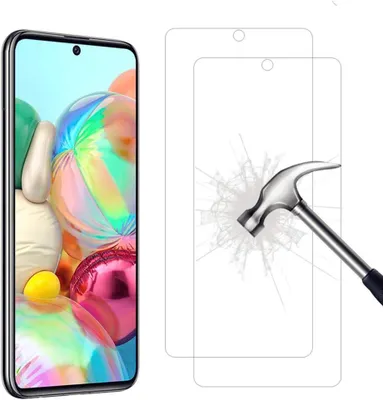 Obrázok produktu pre 2x tvrdené sklo pre SAMSUNG GALAXY A71 4G/5G 6,7", vysoká ochrana