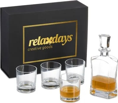 Obrázok produktu pre 5-dielna sada karafy a pohárov na whisky