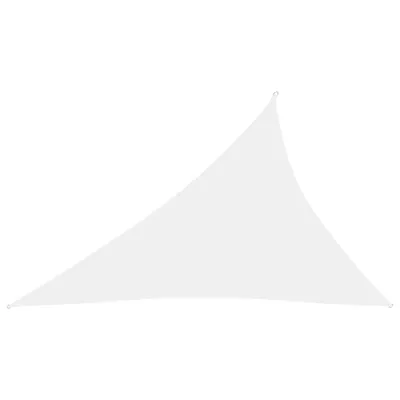 Obrázek produktu pro The Living Store Markýza Oxford Fabric Triangular 4x5x6,4 m White