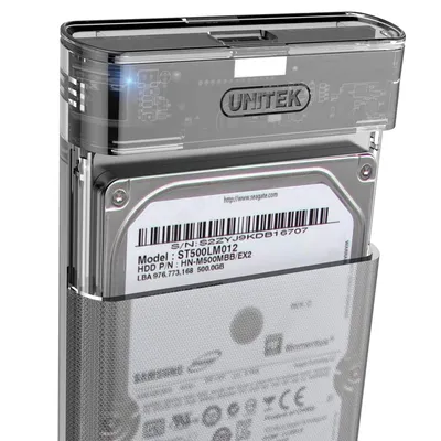 Produktbild von Unitek Gehäuse Usb 3.1 Hdd/Ssd Sata 6G Uasp S1103A