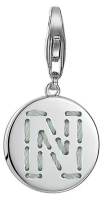 Produktbild von Esprit Anhänger Charms Silber Letter Fabric N ESCH91136A000