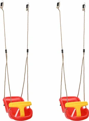Obrázek produktu pro Houpačka pro miminka 2 pcs Červená 36 x 43 x 42 cm Plast