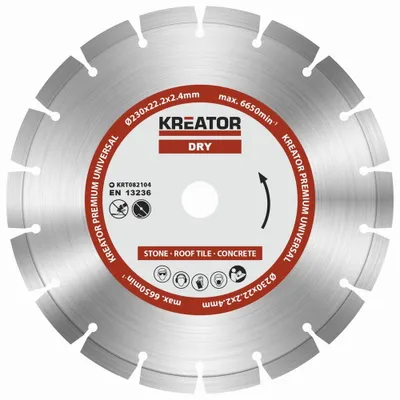 Produktbild von 230er Diamant Trennscheibe ø 230 x 22,2 x 2,4 mm Beton Stein Ziegel - 230 mm