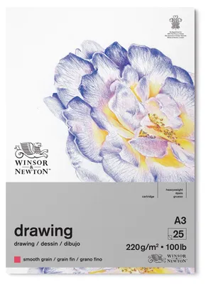 Immagine prodotto di Blok WINSOR & NEWTON Blocco da disegno liscio, A3 25 listů