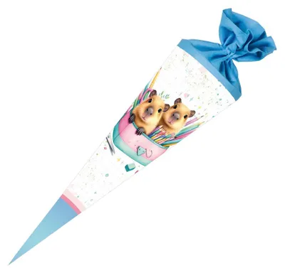 Produktbild von Nestler Schultüte Capybara 70cm mit Filzverschluss