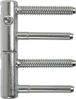 Zdjęcie produktu dla Zawias regulowany EXPERT TKZ fi 15 (udźwig 33 kg/1 szt.), ocynk biały (9676.11)