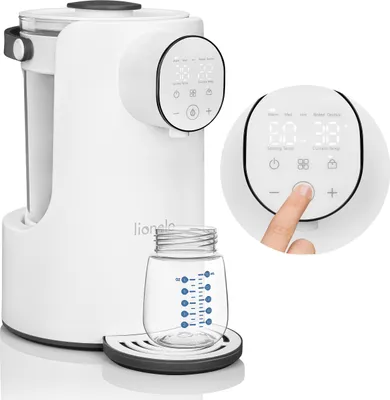 Produktbild von lionelo Babyflaschenwärmer Milchmaschine Babypresto, 1000W, Entchlorung, Temperaturerhaltung für 24 h