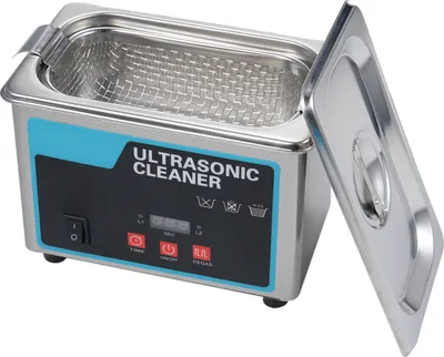 Produktbild von 0,8 l Ultraschall-Schmuckreiniger, professionelle Reinigungsmaschine mit Reinigungskorb fuer Schmuck, Brillen, Zahninstrumente, Ringe, Diamantteile, Leiterplatten, Uhren