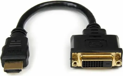 Immagine prodotto di StarTech.com HDDVIMF8IN cavo e adattatore video 0,2 m Nero