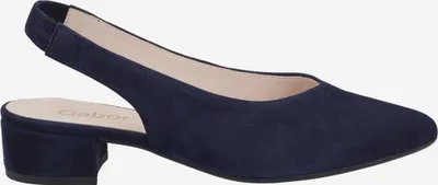 Produktbild von Gabor 41.520.16, Peeptoes & Slingpumps in Blau / Atlantik für Damen, Größe 38,5