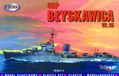 Obrázek produktu pro Loď ORP Błyskawica wz. 65