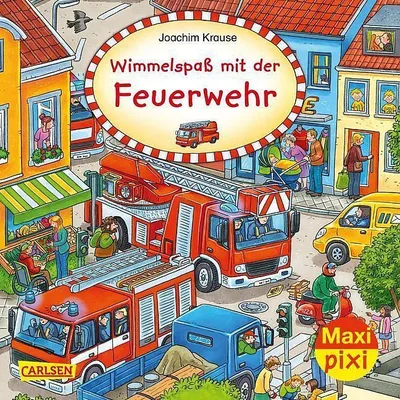 Produktbild von Maxi Pixi 319: Wimmelspaß mit der Feuerwehr