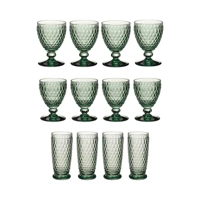Produktbild von Villeroy & Boch Boston Coloured Wein- & Longdrinkgläser 12er Set grün