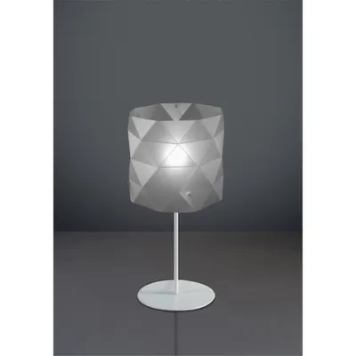 Zdjęcie produktu dla Lampa stołowa Prysma srebrna Polilux®