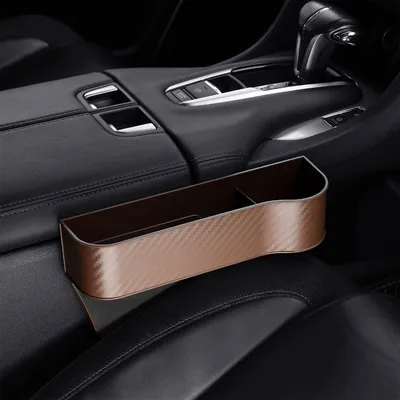 Immagine prodotto di Organizzatore per auto tra i sedili marrone - destra