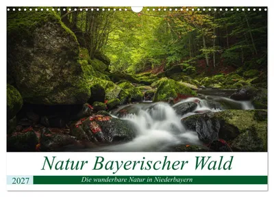 Produktbild von Natur Bayerischer Wald (Wandkalender 2027 DIN A3 quer), CALVENDO Monatskalender