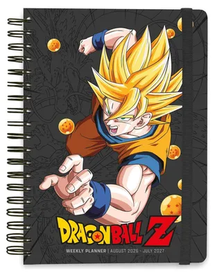 Zdjęcie produktu dla Kalendarz tygodniowy Dragon Ball na lata 2026/2027, format A5
