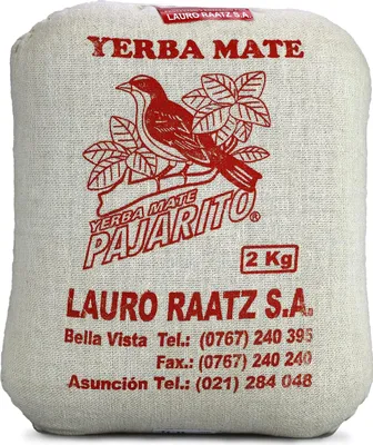 Obrázek produktu pro Pajarito Traditional Yerba Mate, plátěný sáček 2000g