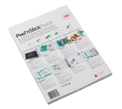 Immagine prodotto di GBC busta per film di laminazione Peel'nStickPouch, DIN A4, 250 mic