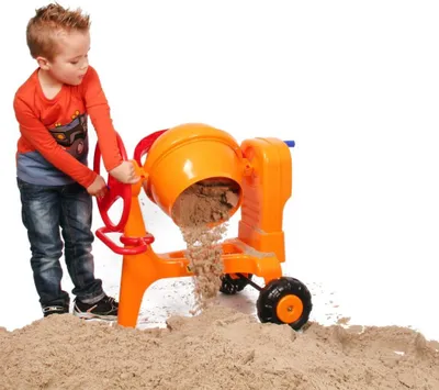 Produktbild von Polesie Wader Spielzeug-Zementmischer 70x49,5x65,5 cm Orange 1450529