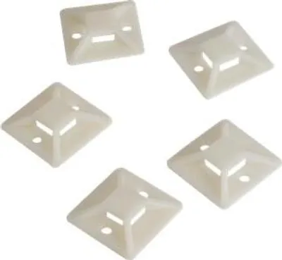 Zdjęcie produktu dla LogiLink KAB0044, Beżowy, Tworzywo sztuczne ABS, 50 szt., 30 mm, 30 mm, 181 g