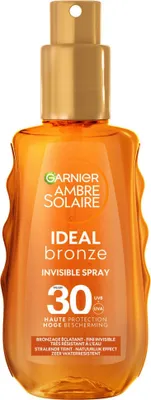 Produktbild von Garnier - Unsichtbares Schutzspray Ideal Bronze SPF 30 Ambre Solaire