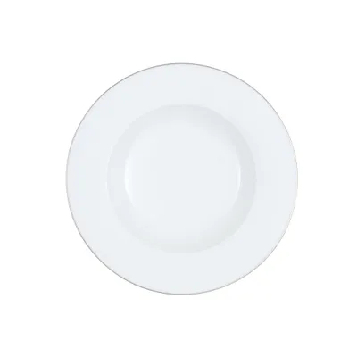 Obrázok produktu pre Villeroy & Boch 1046362700, Polievkový tanier, Kolo, Porcelán, Biela, Anmut Platinum, 0,334 L
