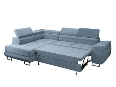 Produktbild von Sofa Couch Garnitur Sofagarnitur ALMA L mit Schlaffunktion Wohnlandschaft