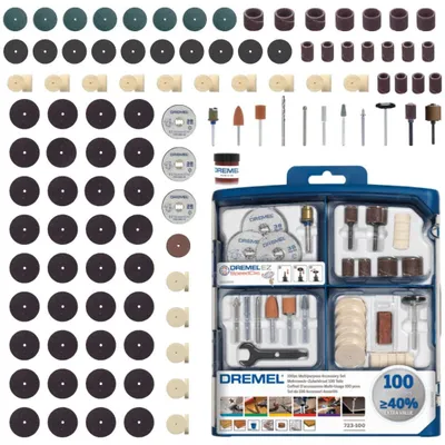 Image de Dremel 723 EZ SpeedClic (kit d'accessoires multifonction de 100 pièces)
