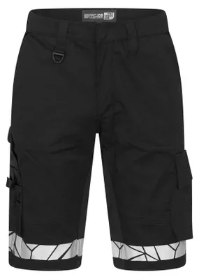 Produktbild von Projob - "7510" Arbeitshose Shorts für Herren ET1136 (36R) (Schwarz)