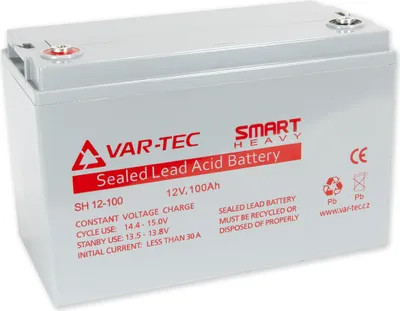 Immagine prodotto di AKKU SMART HEAVY 12V/100Ah - per UPS, durata 6-10 anni