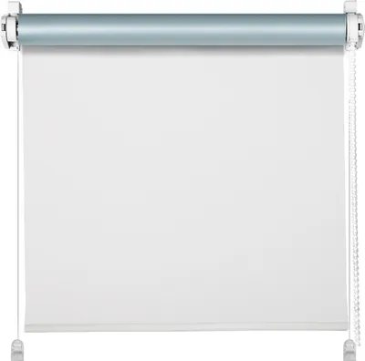 Produktbild von Klemmfixrollo Klemmfix Thermo Rollo Verdunkelungsrollo beschichtet weiß weiss BxH 50x150cm (Stoffbreite 46cm)