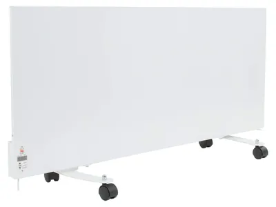 Immagine prodotto di Pannello riscaldante a infrarossi - 1000 W - Rosso - Termostato digitale - Riscaldamento a parete