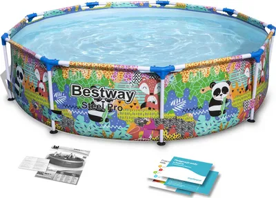 Obrázok produktu pre Bestway 5612F, 3221 L, Rámový bazén, Dospelý a dieťa, Viacfarebný, 12,2 kg