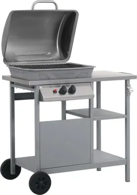 Fuego Gasgrill Brookline 3+1 Brenner Von EL Grill BBQ Grillwagen Gasgrillwagen Barbecue AY 575