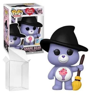 Productafbeelding van Funko Pop! Animatie: Care Bears - Share Bear #1417 [Exclusief voor de zomerconventies van 2024]