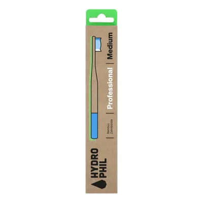 Produktbild von Hydrophil Zahnbürste Professional Medium - Doppelpack, Zahnbürsten-Set, Natürlich/Natur, 2 Stück(e), Box, Bisphenol A (BPA), Erdöl