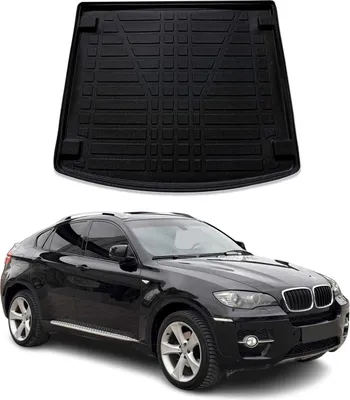 Produktbild von Kofferraumwanne Laderaumwanne für BMW X6 E71 F16 2007-2019 Gummi TPE Schwarz