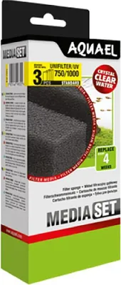 Produktbild von Filterschwamm AQUAEL für Unifilter 750/1000 3 Stück