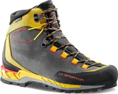 Produktbild von Trango Tech Leather GTX - robuster High-Cut-Bergschuh - La Sportiva, Größe:9.25 UK / 43.5, Farbe:K00Y00-Black/Yellow
