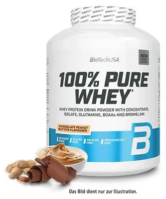 Produktbild von BioTech 100% Pure Whey 2270g - Chocolate Peanutbutter