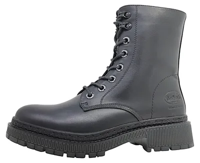 Produktbild von Dockers Schnürstiefeletten Damen Kunstleder Schwarz Größe: 39